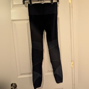 Spanx Moto Leggings In navy